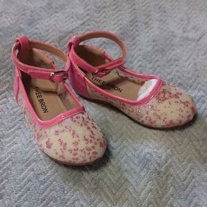 Pink Glitter Toddler 7 Shoes